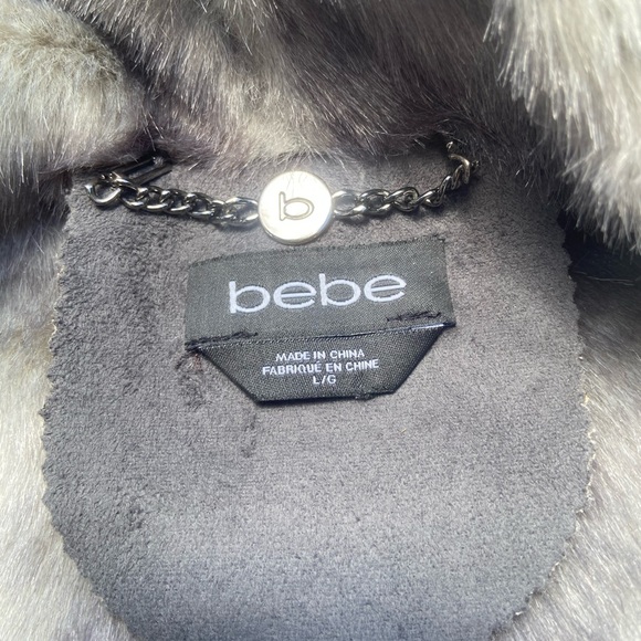 Bebe fur lined vest - Picture 2 of 4